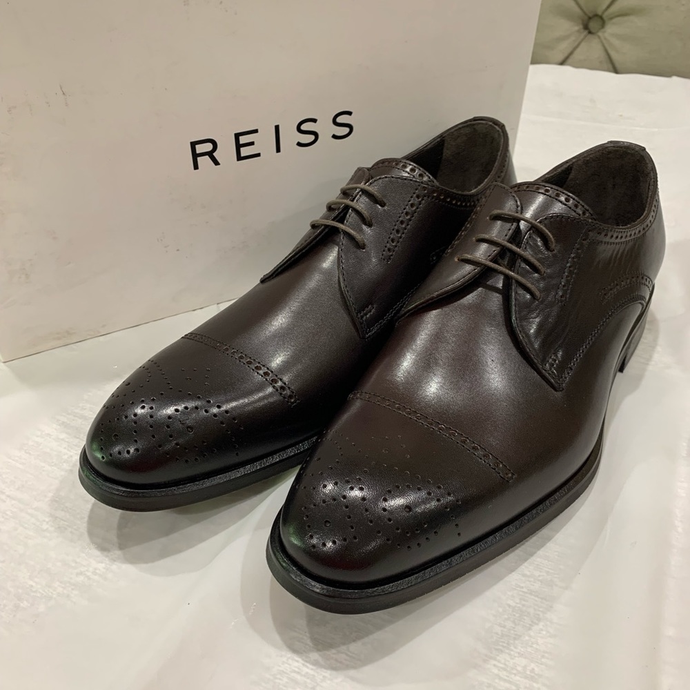 REISS Rostin Brogue Derby